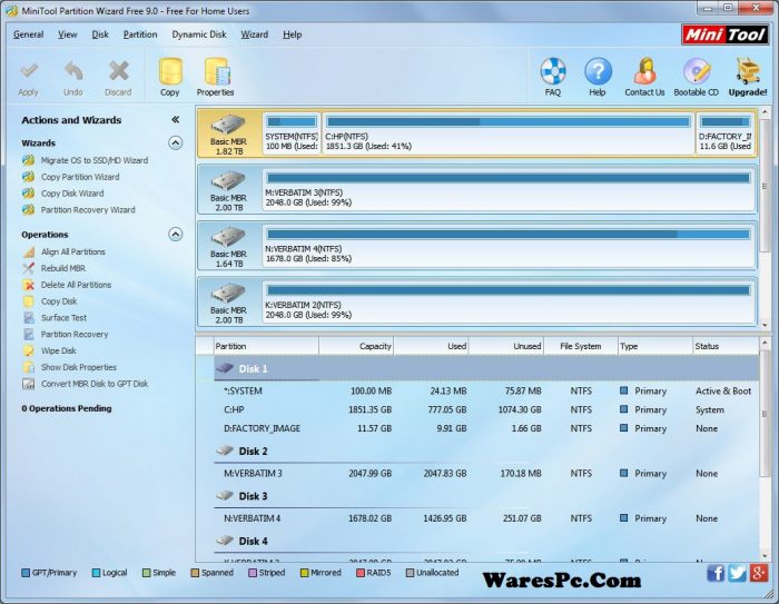 MiniTool Partition Wizard 11 Crack